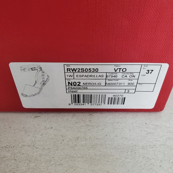 NEW Authentic Valentino rockstud espradrilles (7) - Picture 7 of 14